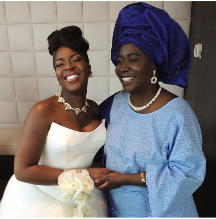 Dunnie Pays Tribute to Mum after Wedding