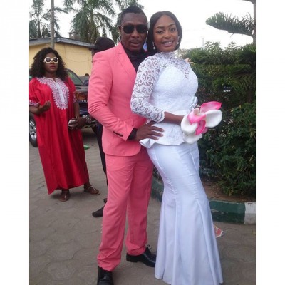 Nollywood actress is finally married legally.
