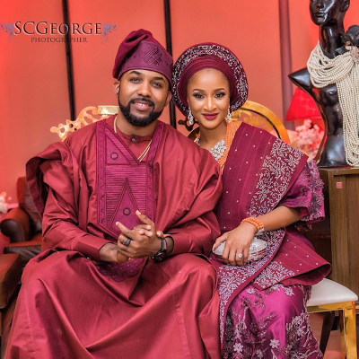 Banky W, Adesua's wedding introduction (photos)