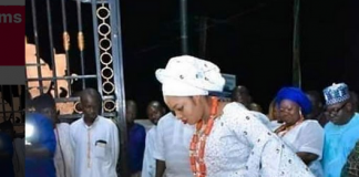 The new wife of the Ooni of Ife