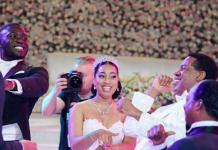 She is not dressed to impress you- Phillip Frimpong replies his wife’s critics.